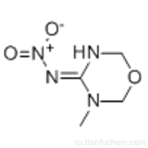 2H-1,3,5-оксадиазин-4-амин, 3,6-дигидро-3-метил-N-нитро-CAS 153719-38-1